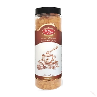 Kandovaný cukr s šafránem a skořicí