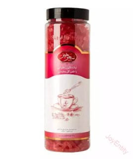 Kandovaný cukr s šafránem a růží