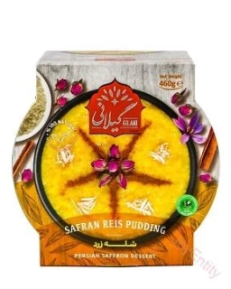 Rýžový dezert s šafránem