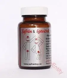 Šafrán a kotvičník kapsle 30