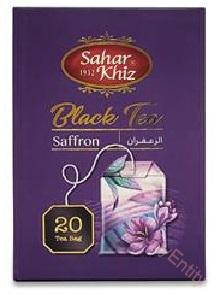 Černý perský čaj s šafránem